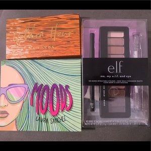 3 for 1 brand name eyeshadow pallets-new